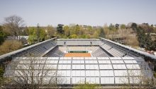 Simonne Mathieu Tennis Court by Paris Architect