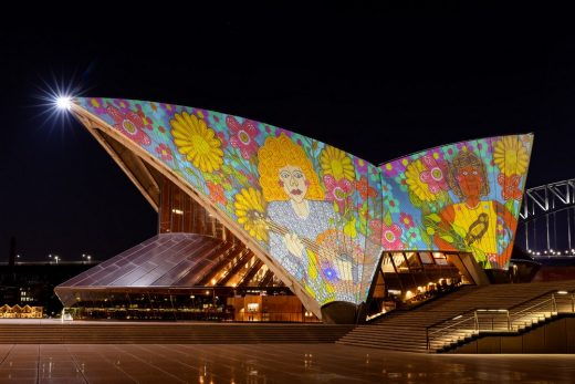 Sydney Opera House Projection NSW