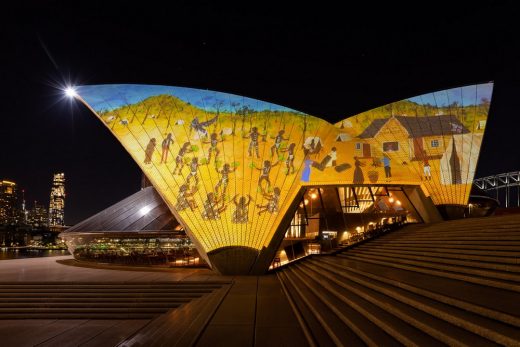 Sydney Opera House Projection NSW