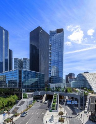 Tour Trinity La Défense, Paris public realm