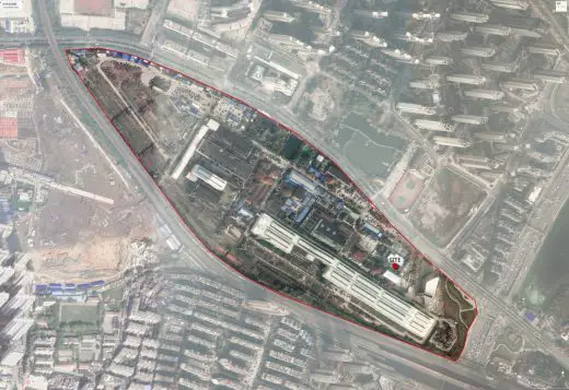Qintai Avenue Building, Hanyang Iron Works site plan