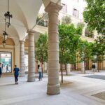 Apple Via Del Corso Rome store arcade