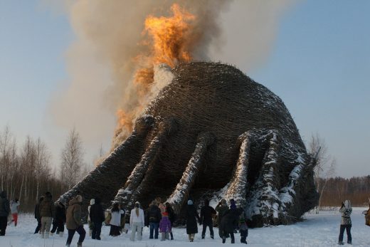 Art Park Nikola-Lenivets Architecture Contest, Maslenitsa Russia