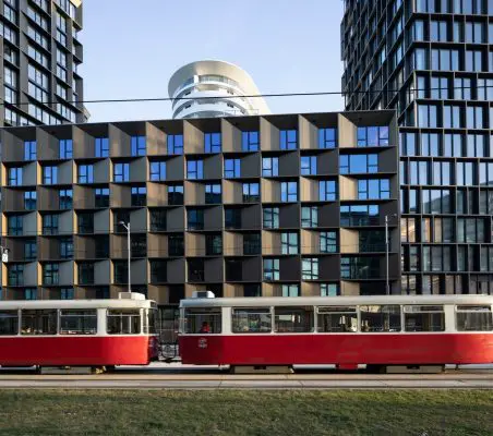 BEL & MAIN Vienna Delugan Meissl Associated Architects tram