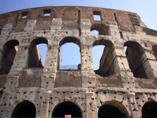 Colosseum Building Rome stone arches