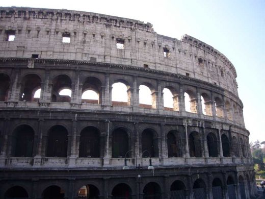 Colosseum Building Rome Italy