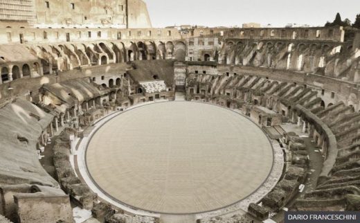 Colosseum Rome Building New Floor: Colisseo Roma