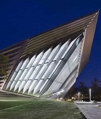 Eli and Edythe Broad Art Museum at MSU facade