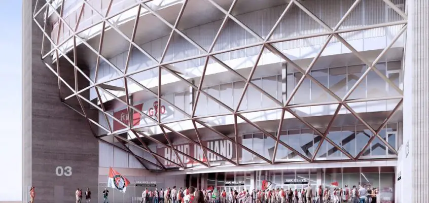 Feyenoord Stadium Rotterdam Building