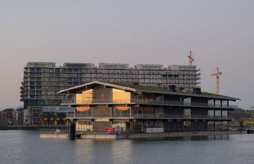 Floating Office Rotterdam harbour building