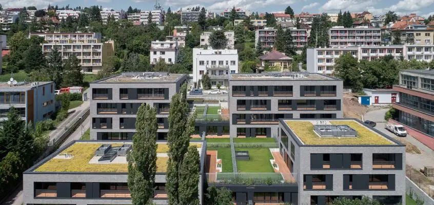 Four Houses in One, Brno Apartments