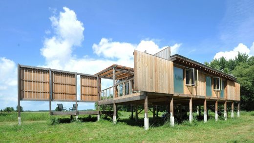 Glass Cabin Fairbank, Iowa residence