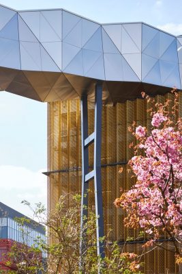 Manchester MRI Linkbridge and Helipad by Sheppard Robson