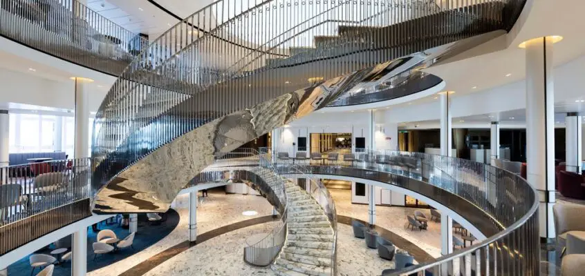 Iona P&O Cruise Ship Interior