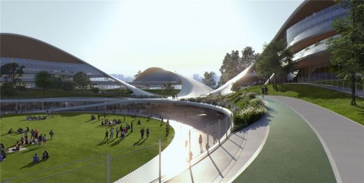 Jiaxing Civic Center Design by MAD Architects