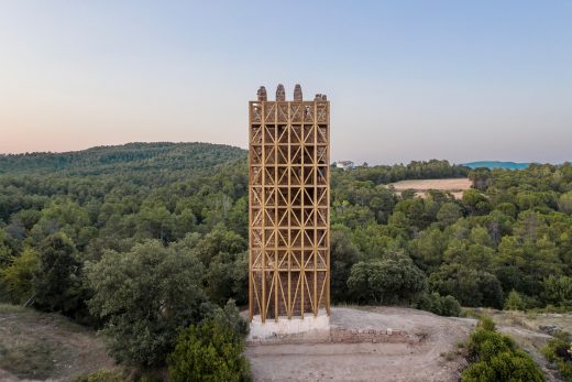 Merola’s Tower, Barcelona, Spain. Carles Enrich Studio