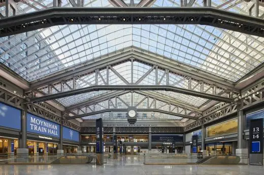 Moynihan Train Hall building New York