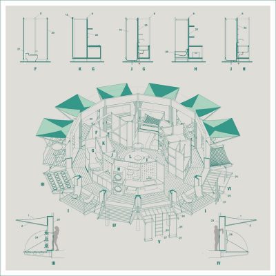 Palmar by Doel Fresse Shelter Competition by arch out loud