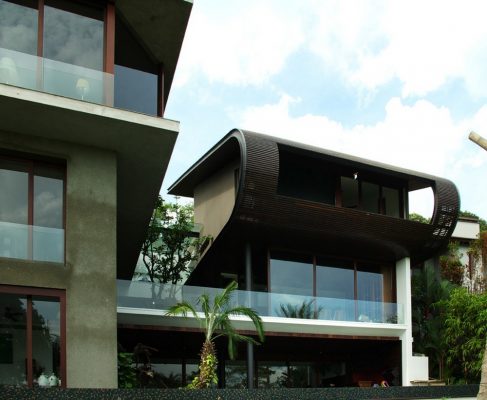 Singapore luxury residence design by Aamer Architects