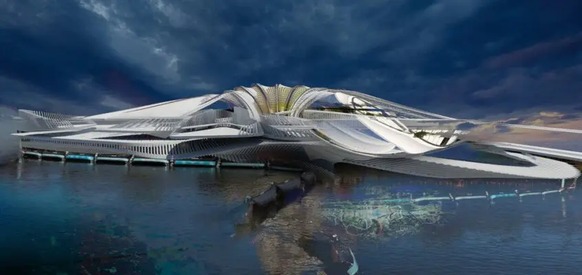 Recycled Ocean Plastic Resort, West Island