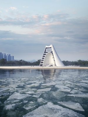 Sun Tower, Yantai, China by OPEN Architecture