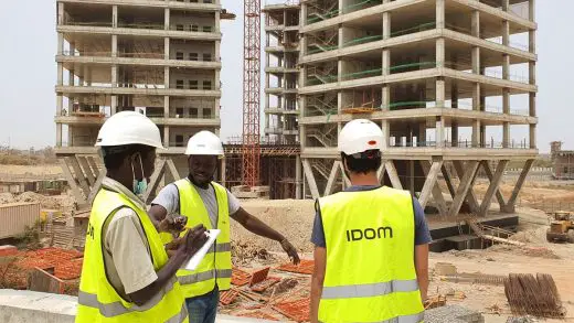 Technology Park Senegal construction site Africa