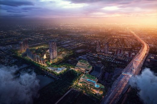 The Forestias Bangkok sustainable quarter Bangna masterplan