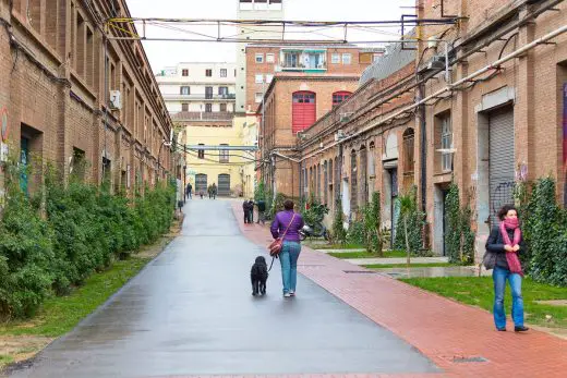 Provisional urbanization of Can Batlló