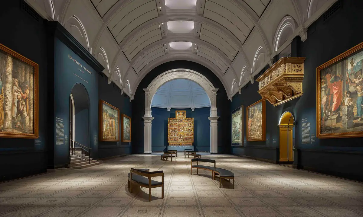 Ahead of re-opening, London's V&A museum unveils new Raphael gallery