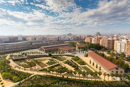 Valencia Central Park Spain landscape design