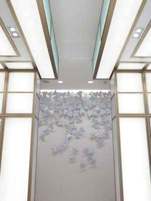 Clarins White Hall Harrods London store design