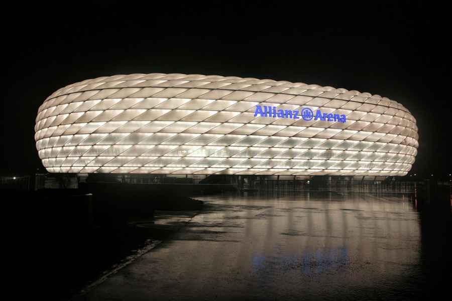 Allianz Arena Bayern Munich Football Stadium E Architect