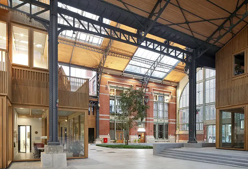 Gare Maritime Brussels Belgum building interior