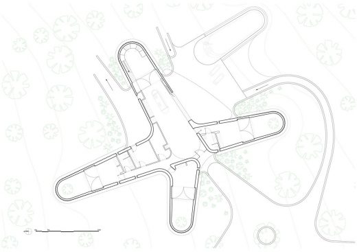 Southern Peloponnese residence, Greece plan layout