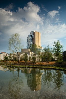 Fondation Luma, Parc des Ateliers by architect Frank Gehry