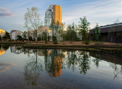 Fondation Luma, Parc des Ateliers by architect Frank Gehry