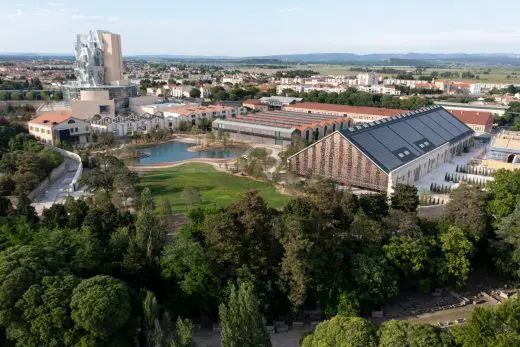 Fondation Luma, Parc des Ateliers by architect Frank Gehry