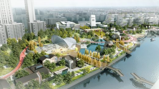 Mengzhuiwan Urban Regeneration masterplan Chengdu