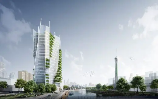 Mengzhuiwan Urban Regeneration masterplan Chengdu