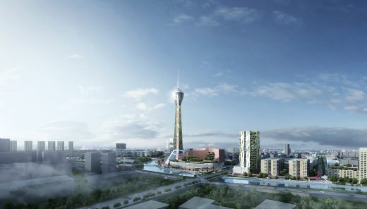 Mengzhuiwan Urban Regeneration masterplan Chengdu