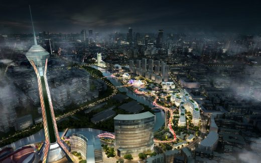 Mengzhuiwan Urban Regeneration masterplan Chengdu