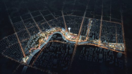 Mengzhuiwan Urban Regeneration masterplan Chengdu