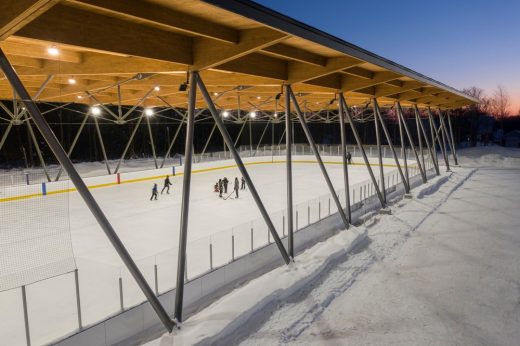 Parc des Saphirs Skating Rink Boischatel