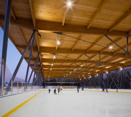 Parc des Saphirs Skating Rink Boischatel