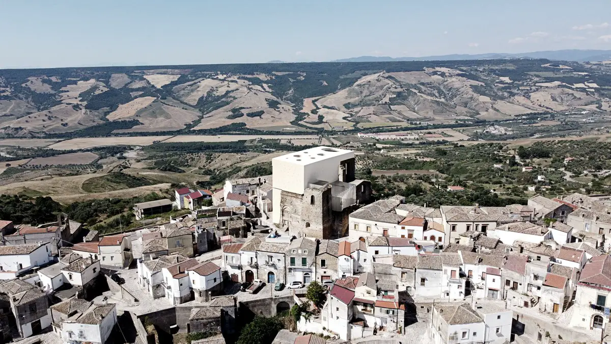 Re-use Fallen-church of Grottole, Matera