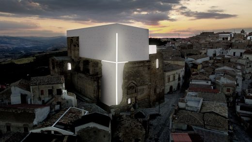 Re-use Fallen-church of Grottole, Matera