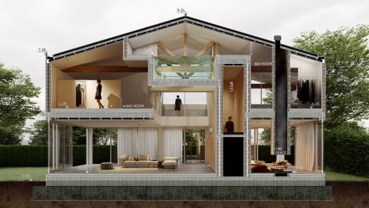 Savestan Villa Iranian concept home