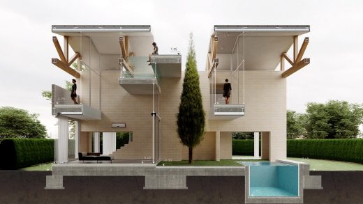 Savestan Villa Iranian concept home design