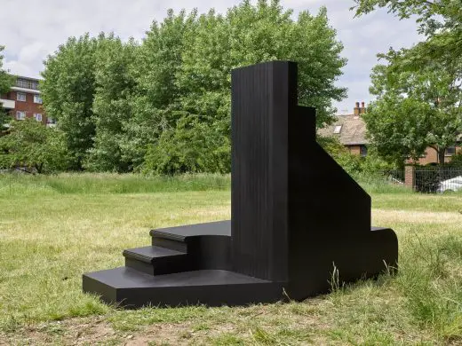 Fragment of Serpentine Pavilion 2021 designed by Counterspace for The Tabernacle, Notting Hill