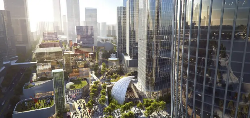 Shenzhen Bay Cultural Plaza masterplan